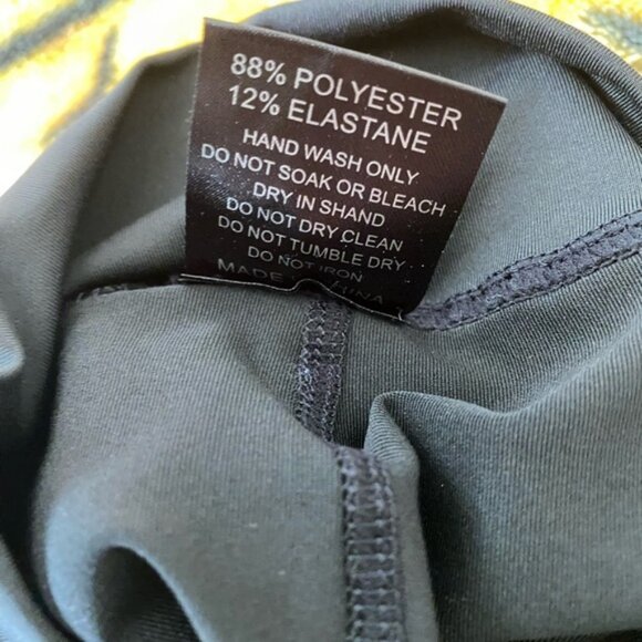 Black Bottoms Capri Tie Ankle Wrap Dancing Athletic Yoga Pants - Picture 10 of 10